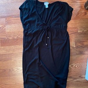 Maternity swim coverup